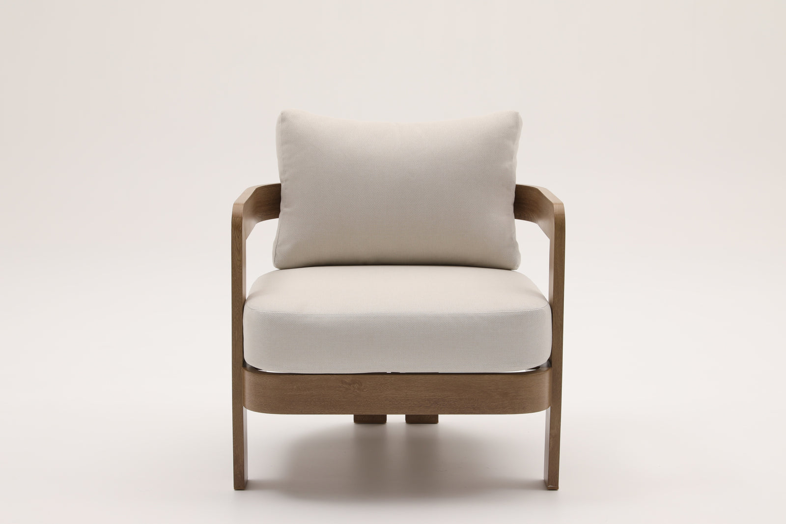 Dala Lounge Chair — Natural Wood