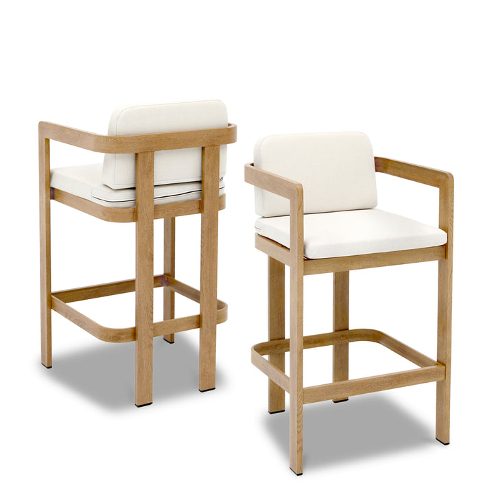 Dala Bar & Counter Stool — Natural Wood