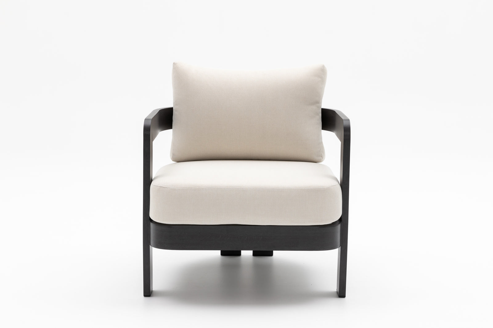 Dala Lounge Chair — Black Wood