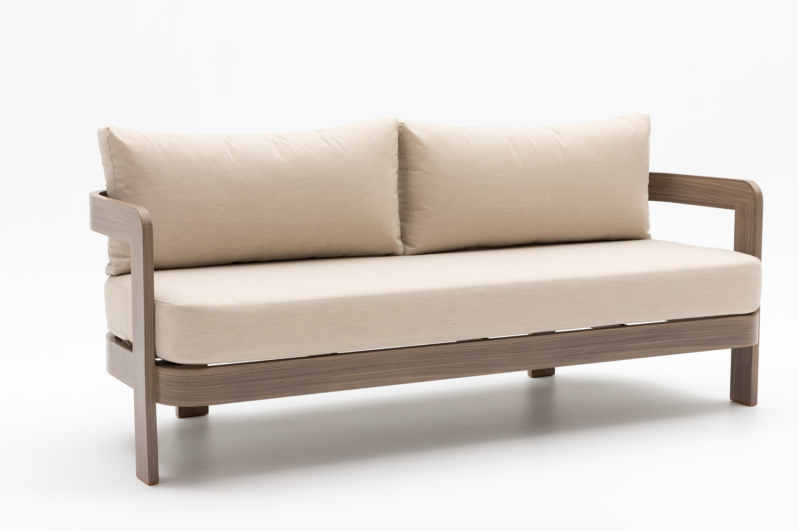 Dala Sofa — Natural Wood