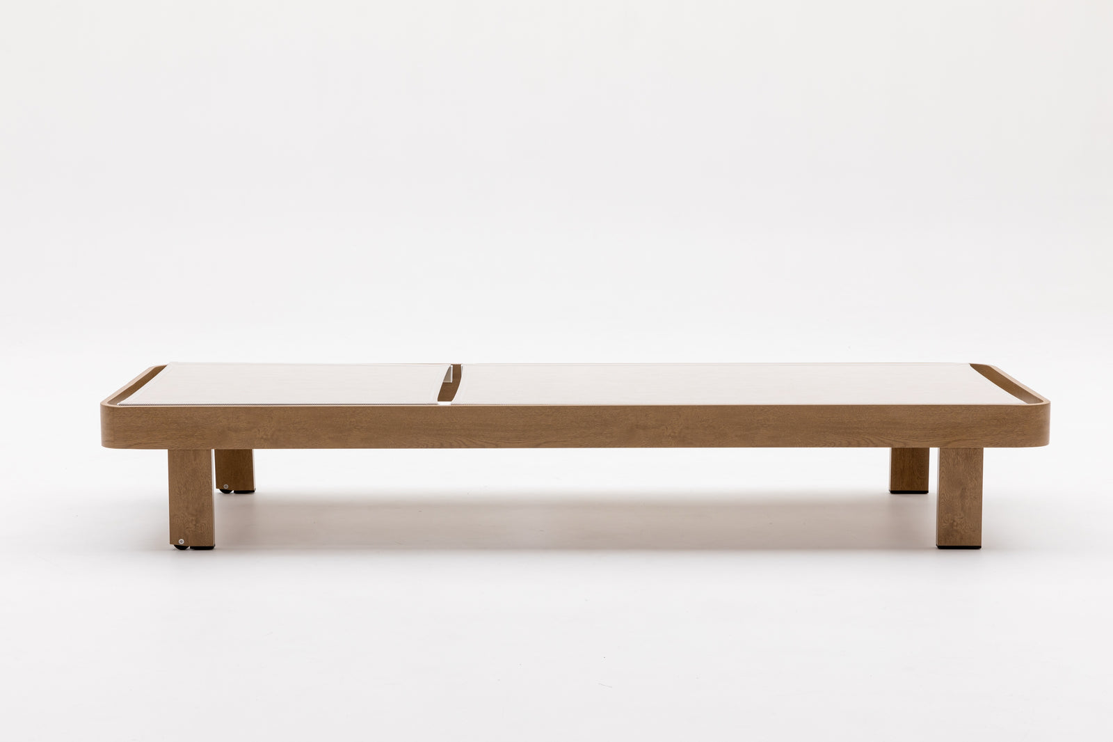 Dala Adjustable Chaise Lounge — Natural Wood