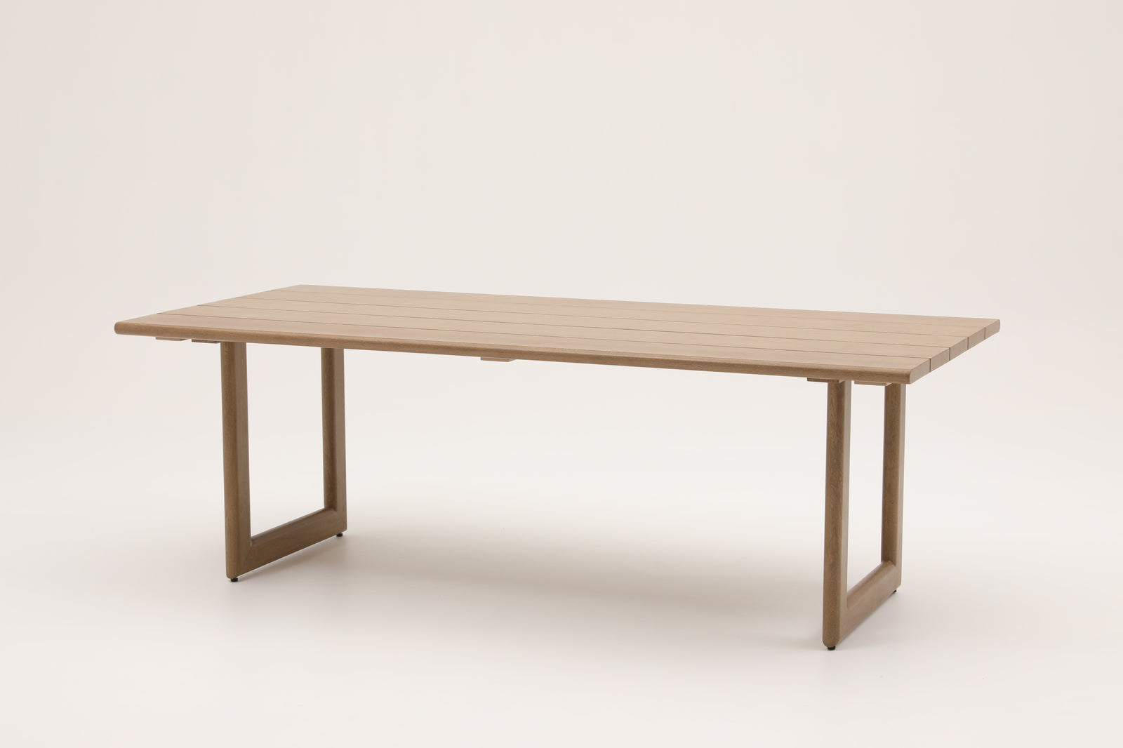 Dala Rectangular Dining Table — Natural Wood