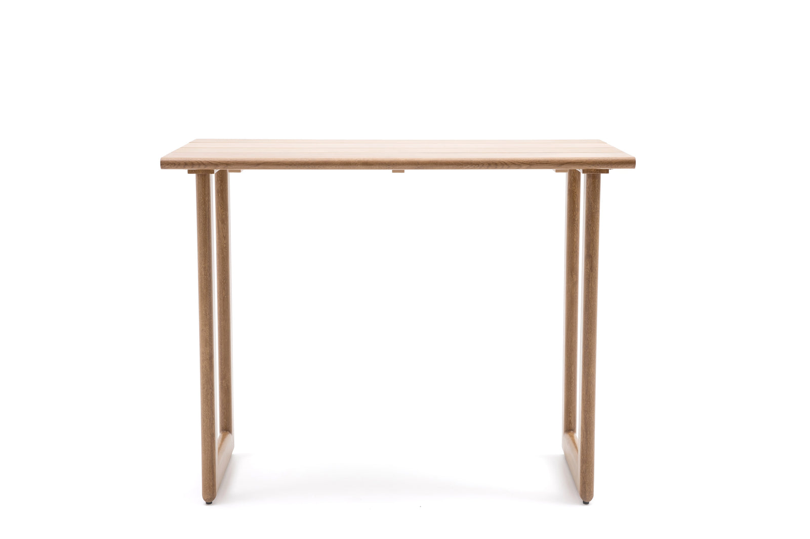 Dala Rectangular Bar Table — Natural Wood