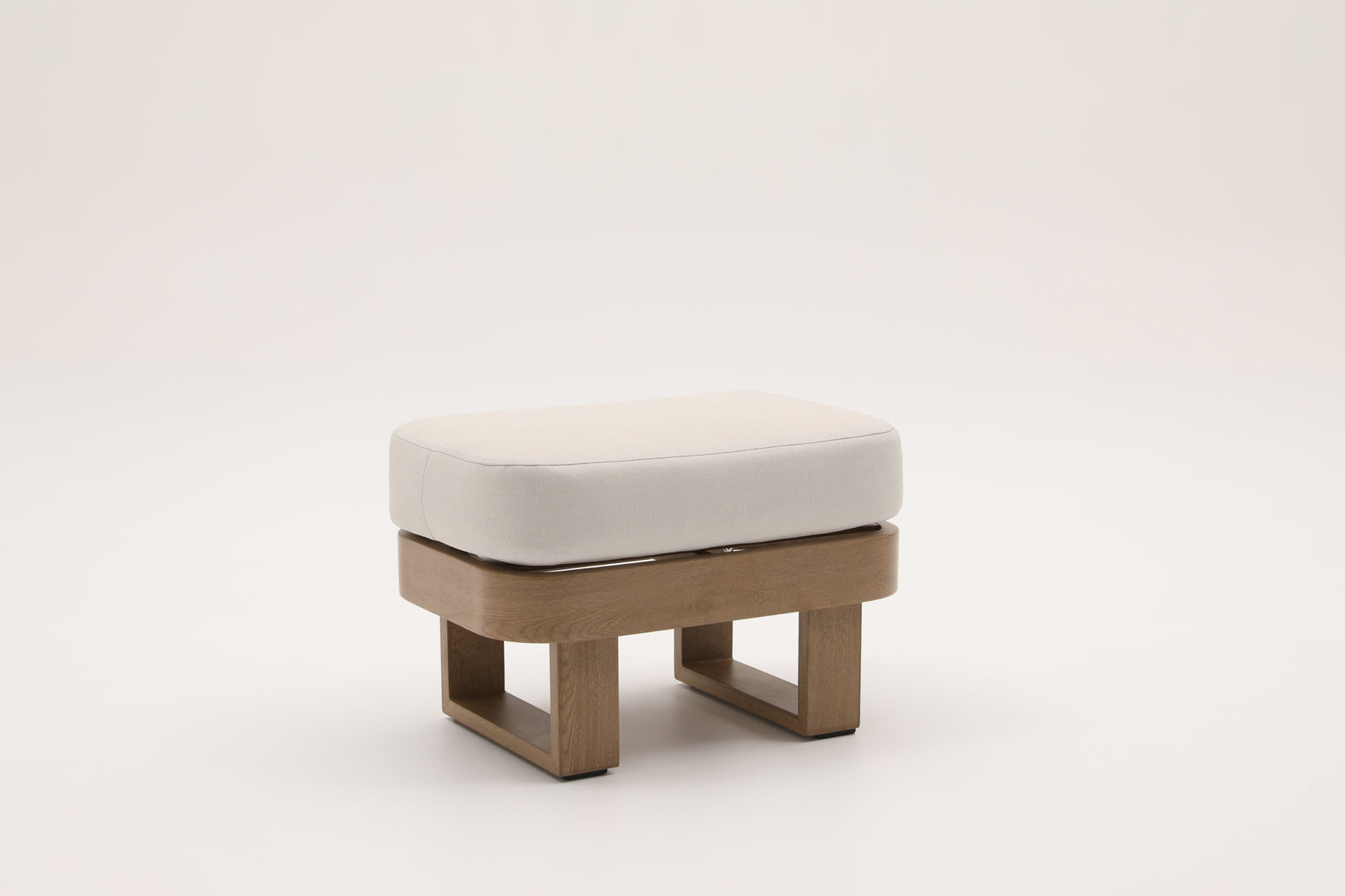 Dala Ottoman — Natural Wood