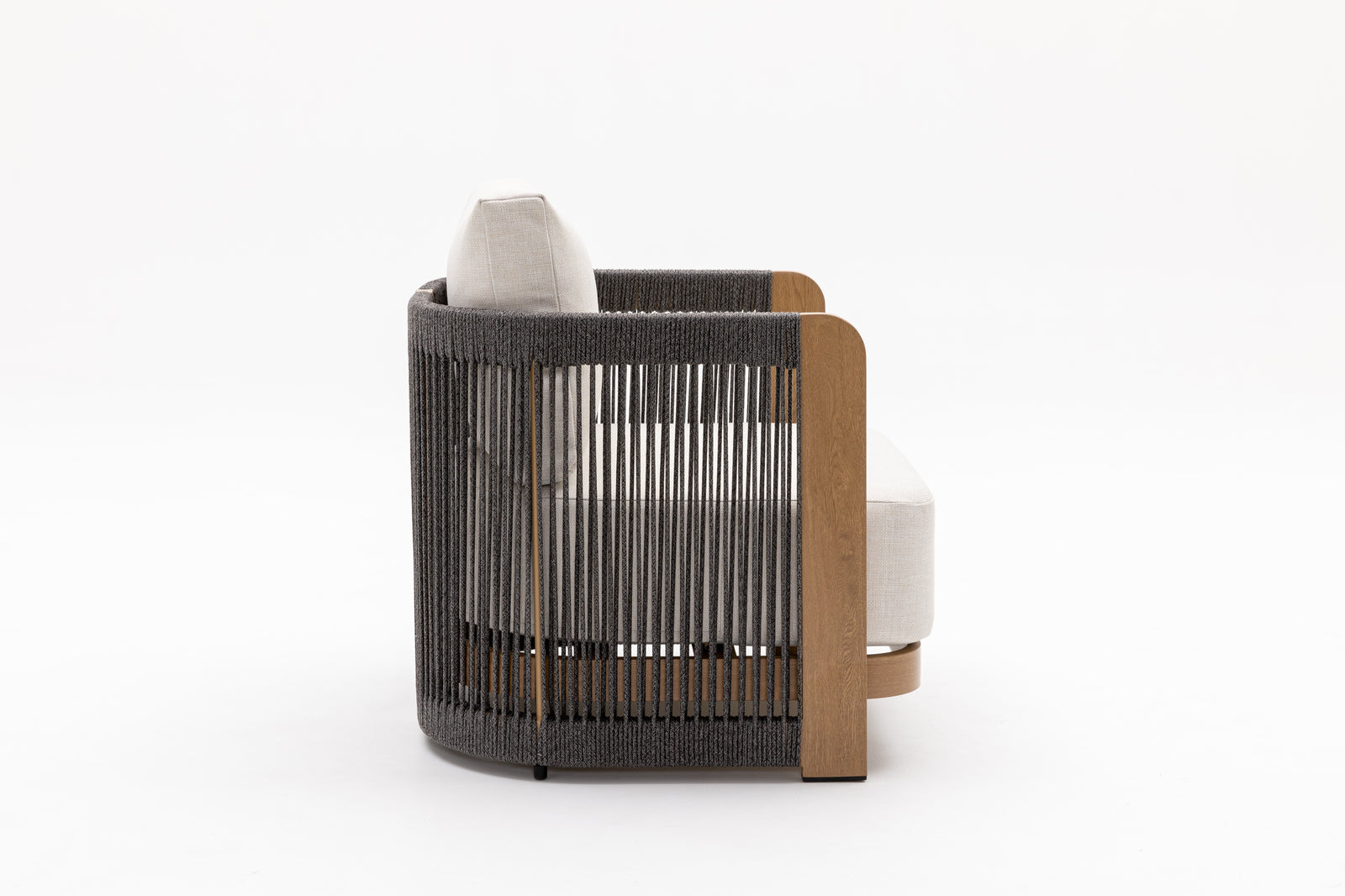 Havana Lounge Chair — Natural Wood
