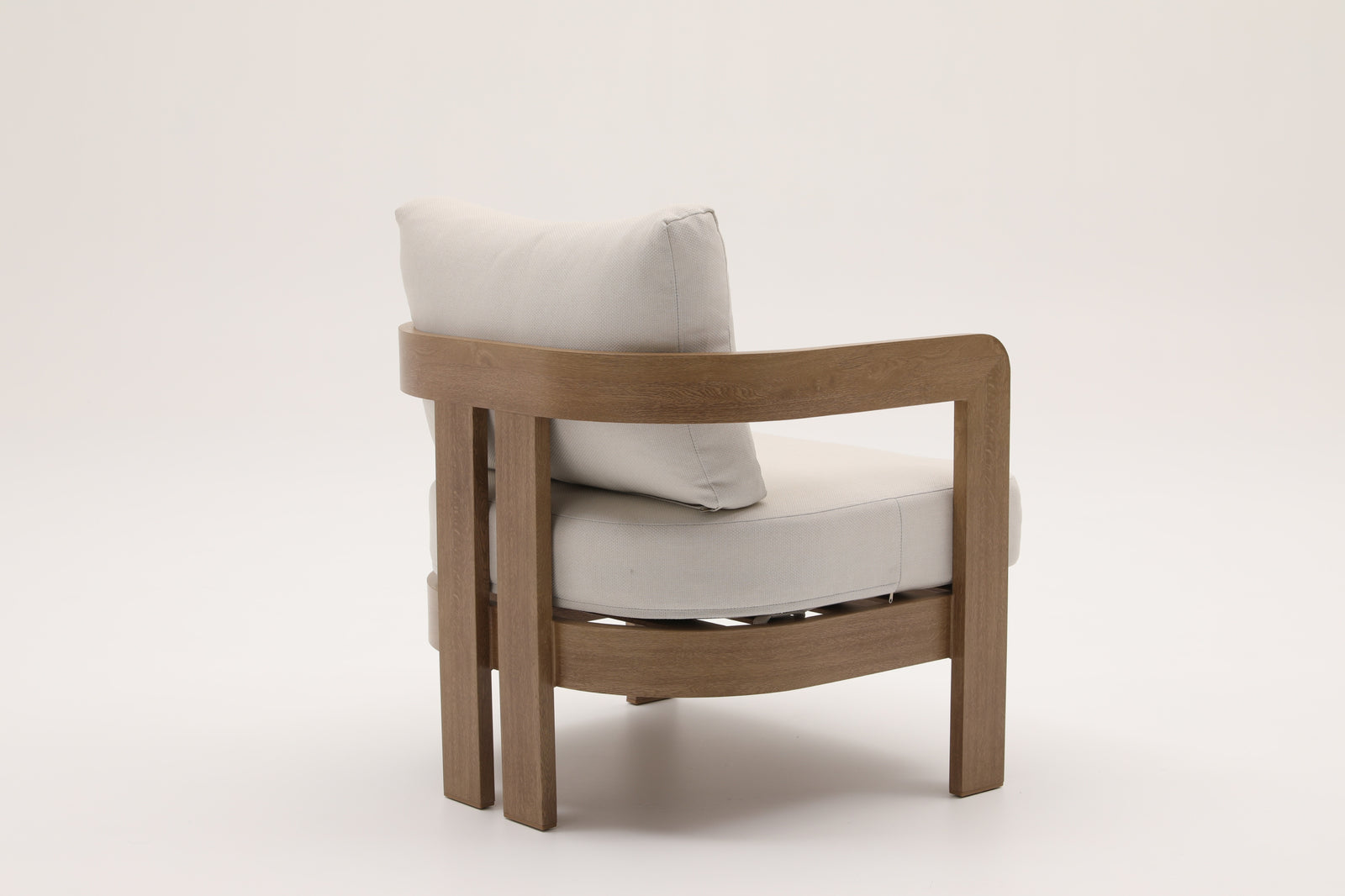 Dala Lounge Chair — Natural Wood