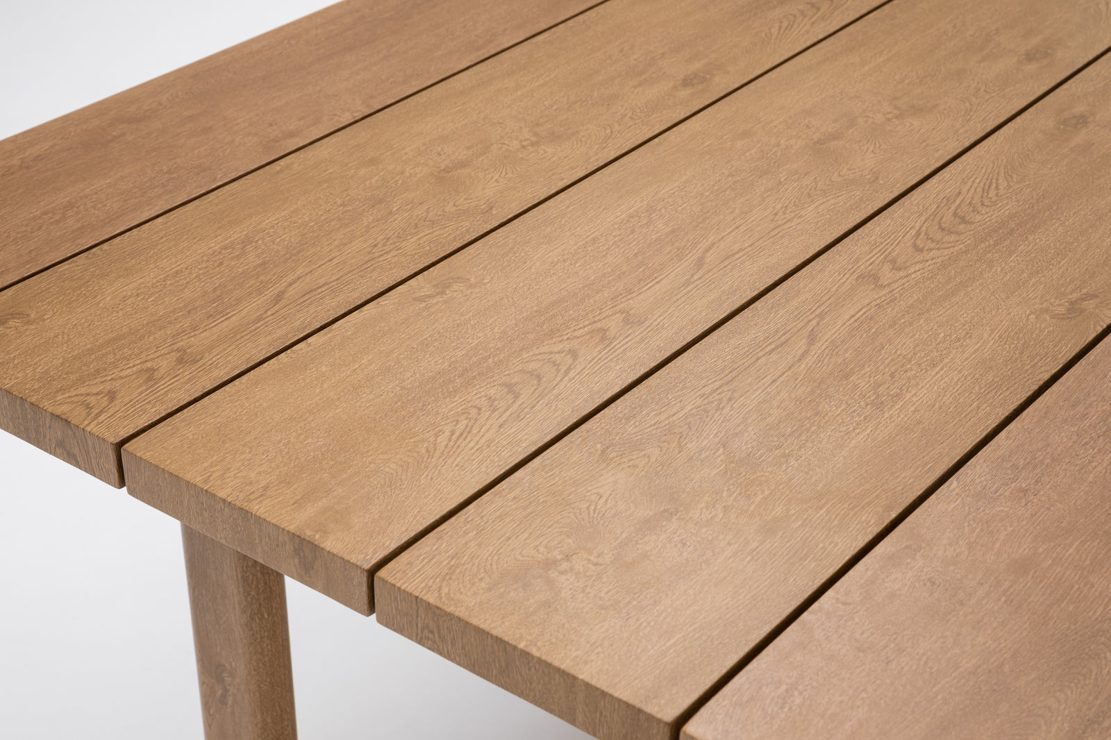 Dala Rectangular Dining Table — Natural Wood