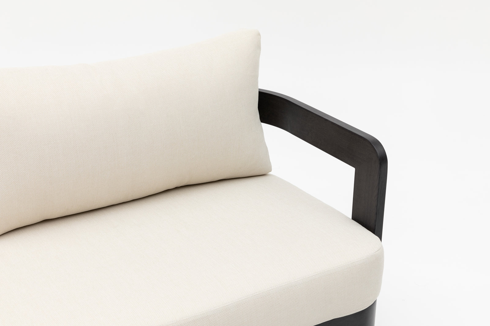Dala Sofa — Black Wood