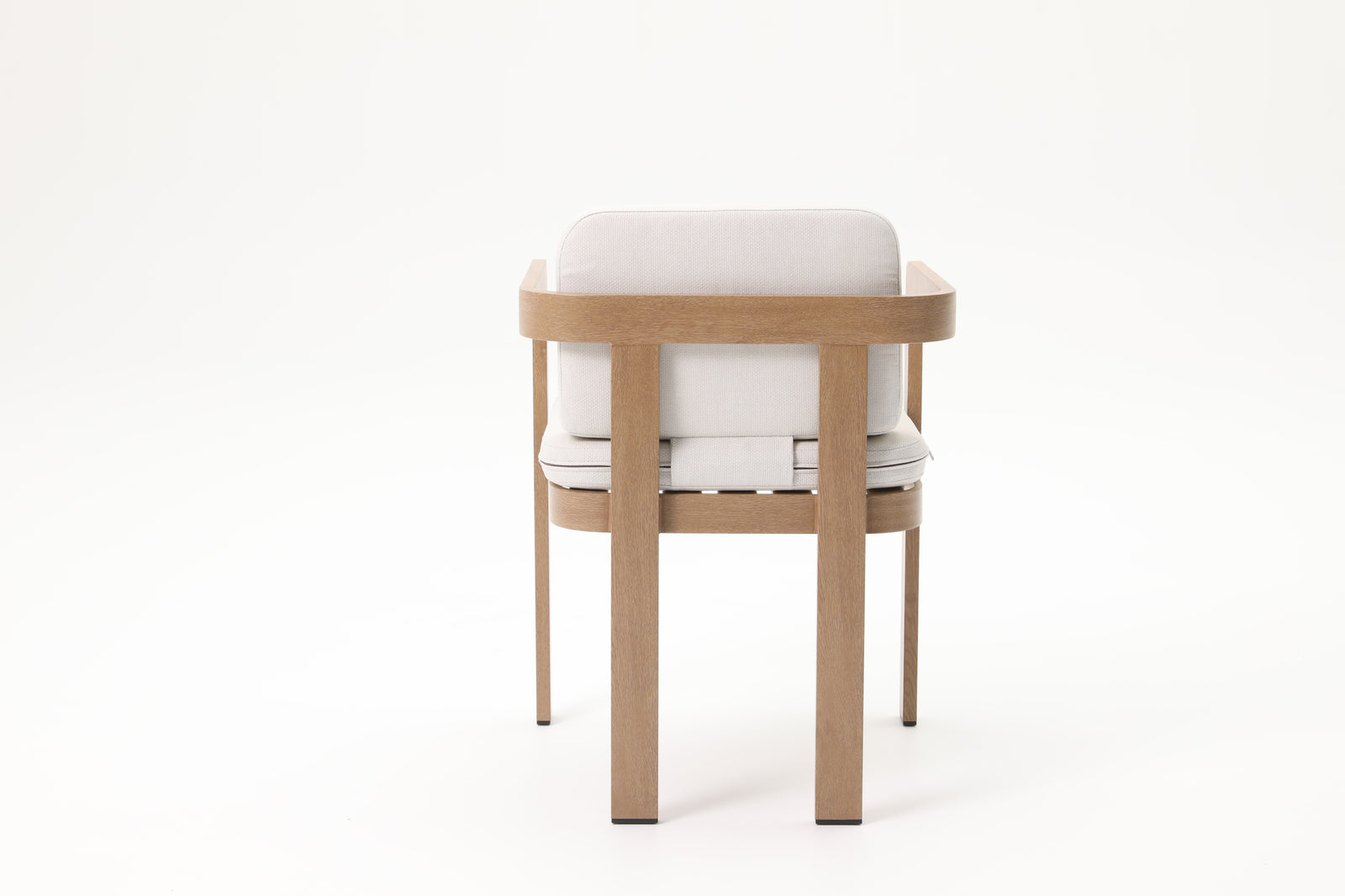 Dala Dining Armchair — Natural Wood