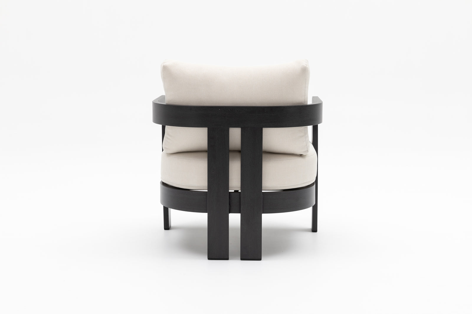 Dala Lounge Chair — Black Wood