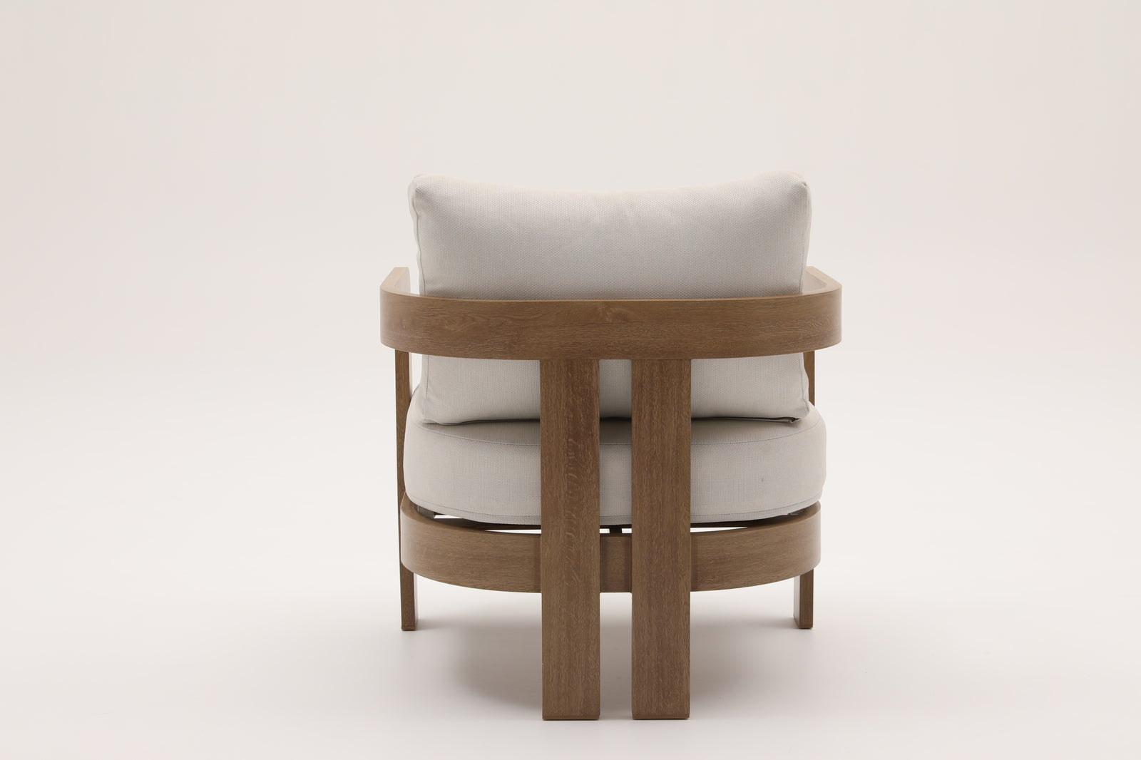 Dala Lounge Chair — Natural Wood