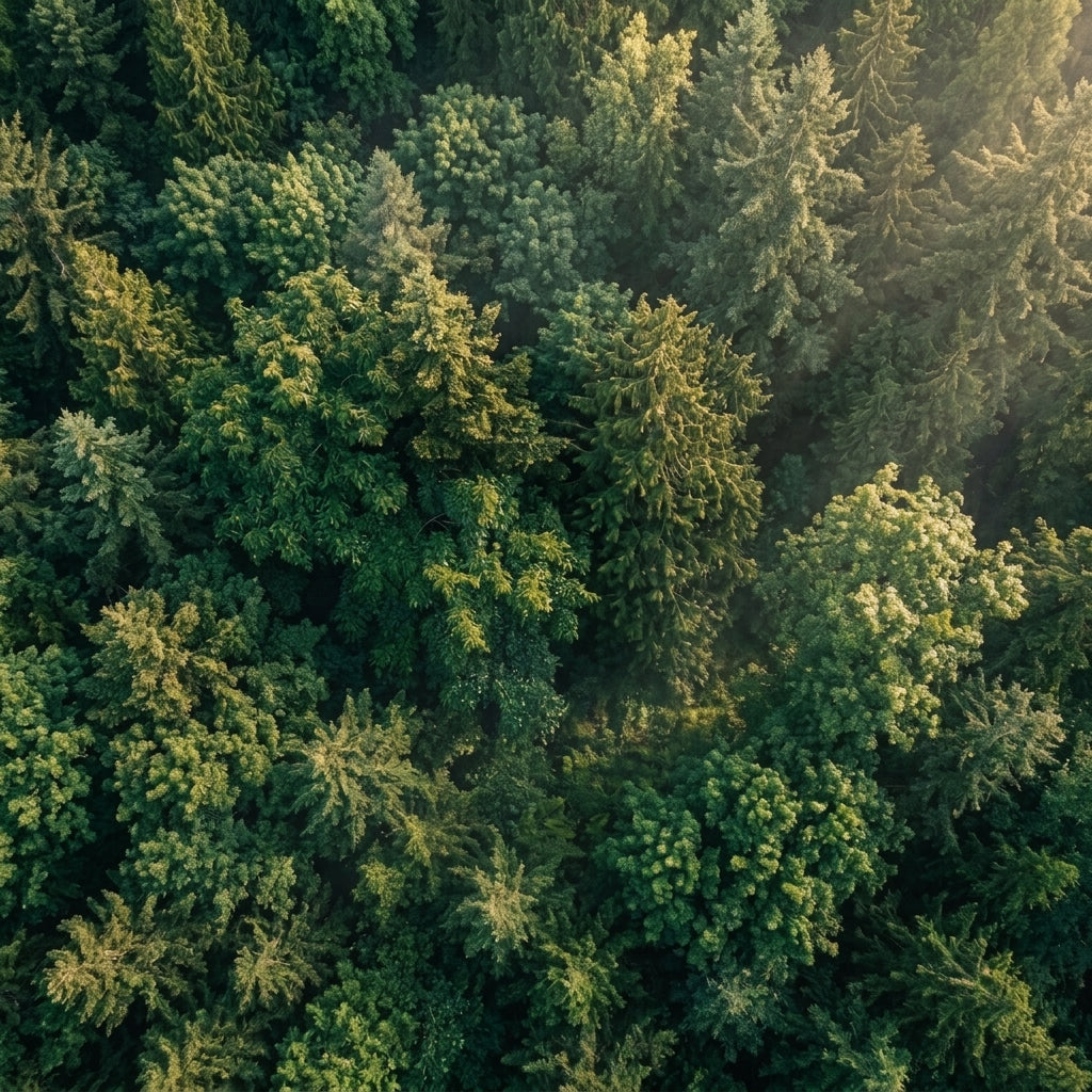 The forest stays where it belongs.
