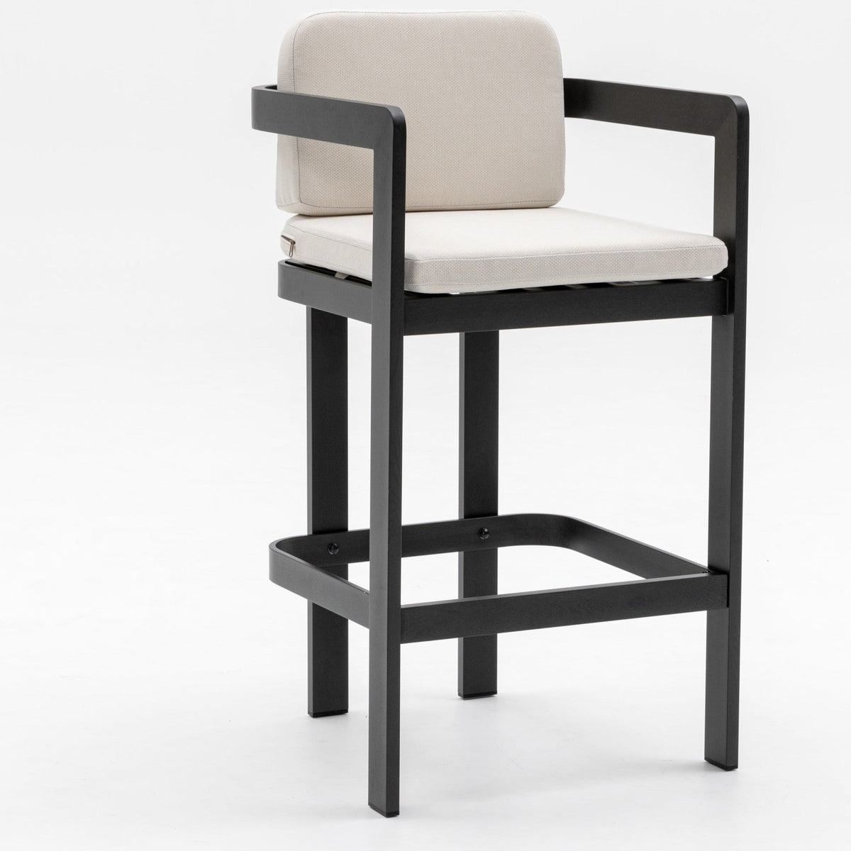 Dala Bar & Counter Stool — Black Wood