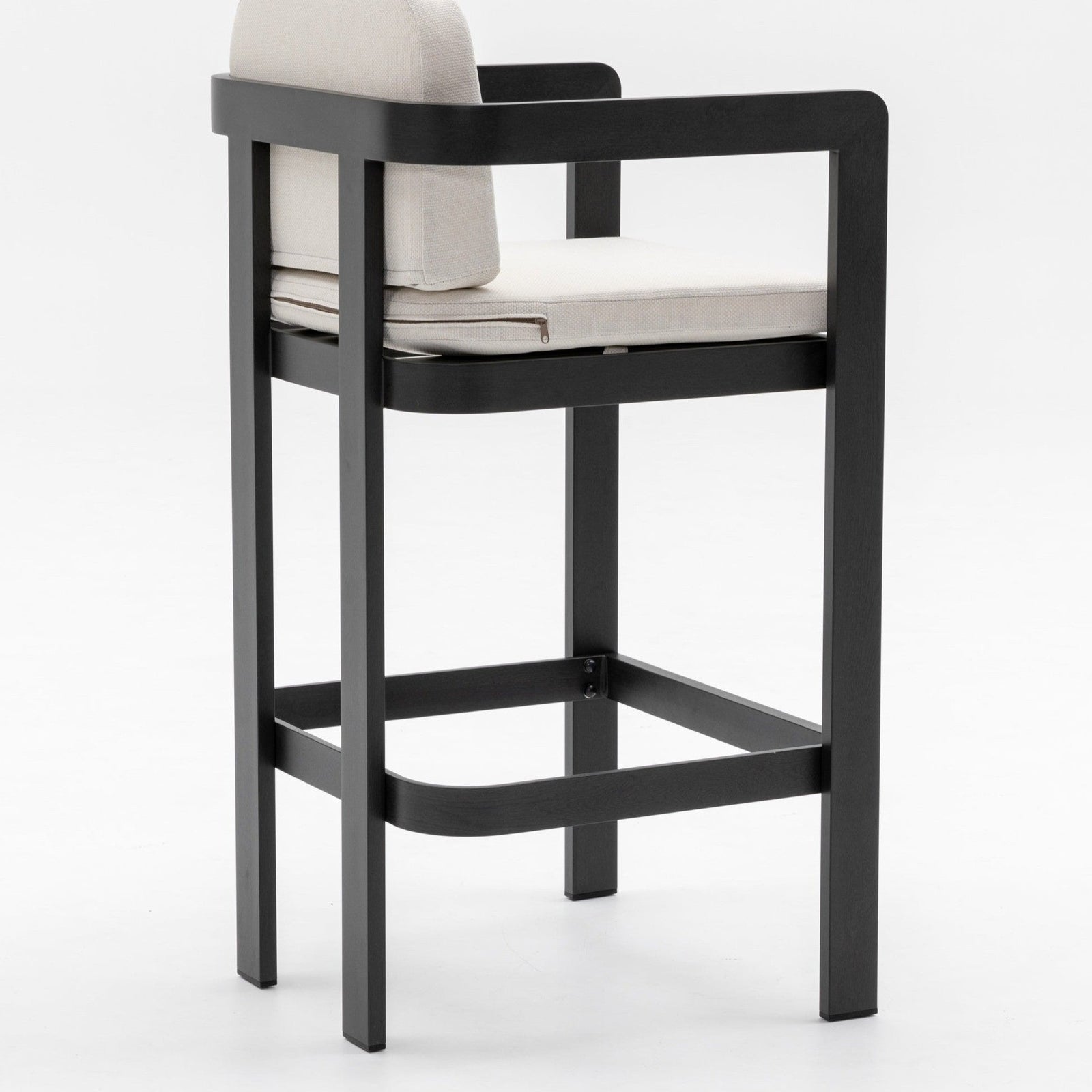 Dala Bar & Counter Stool — Black Wood