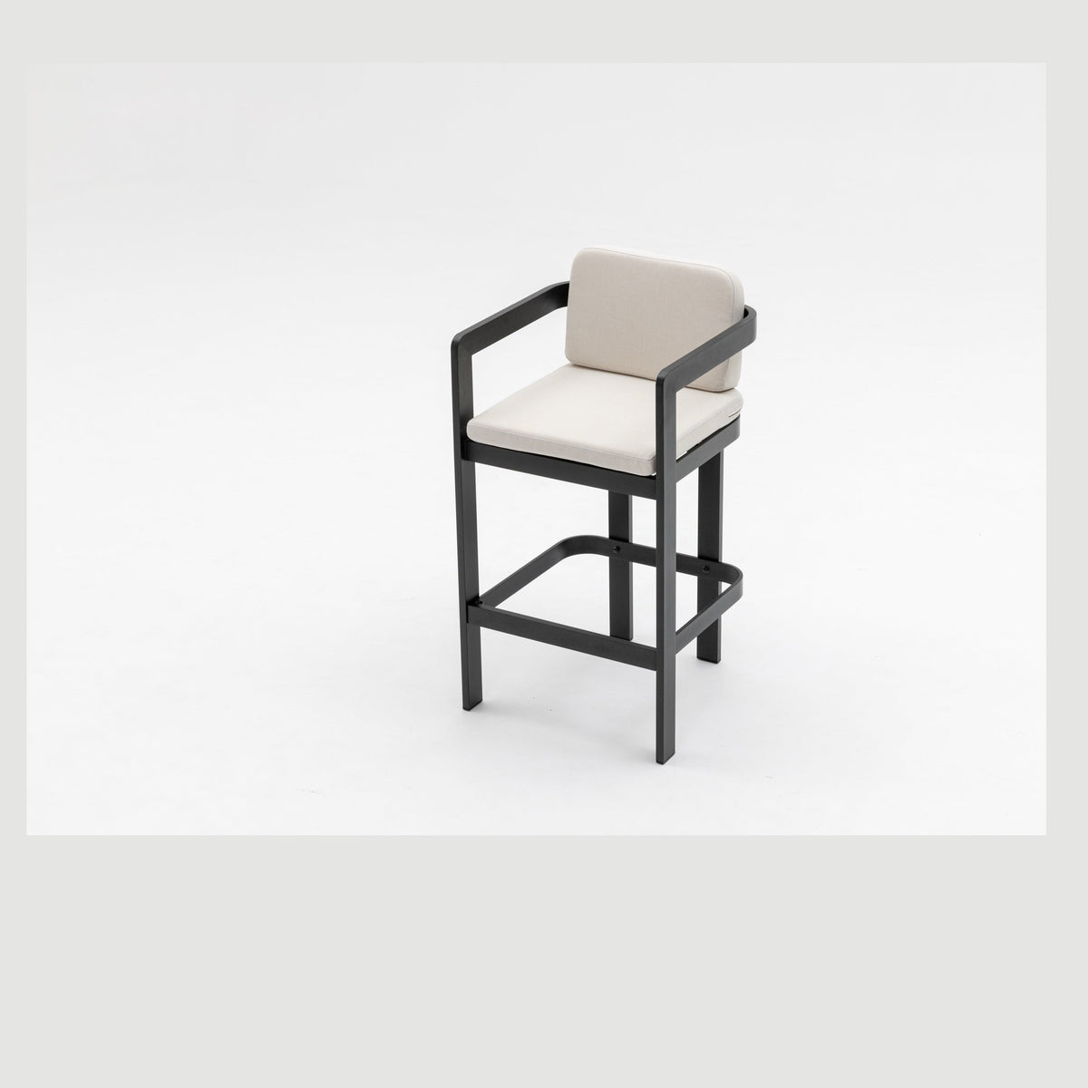 Dala Bar & Counter Stool — Black Wood