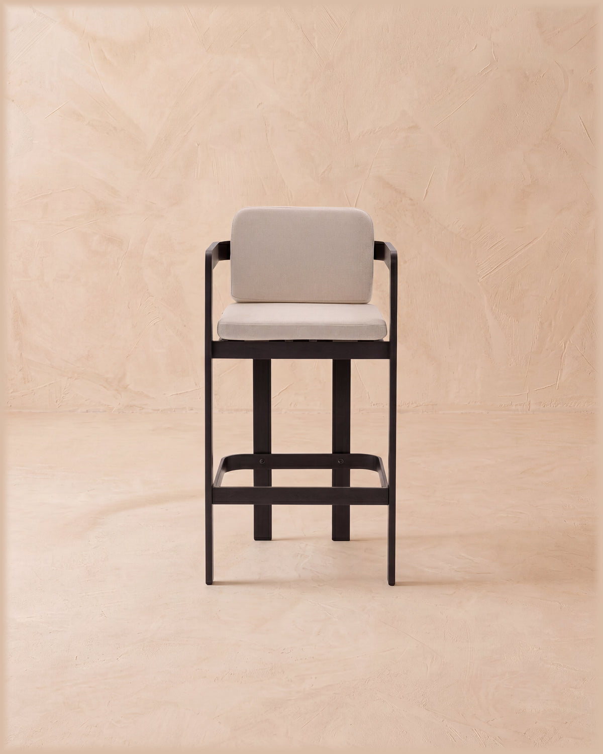 Dala Bar & Counter Stool-Black Wood