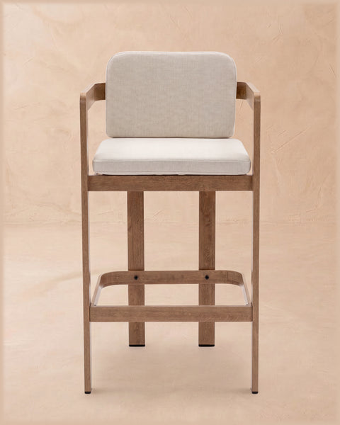 Dala Bar & Counter Stool · Natural Wood