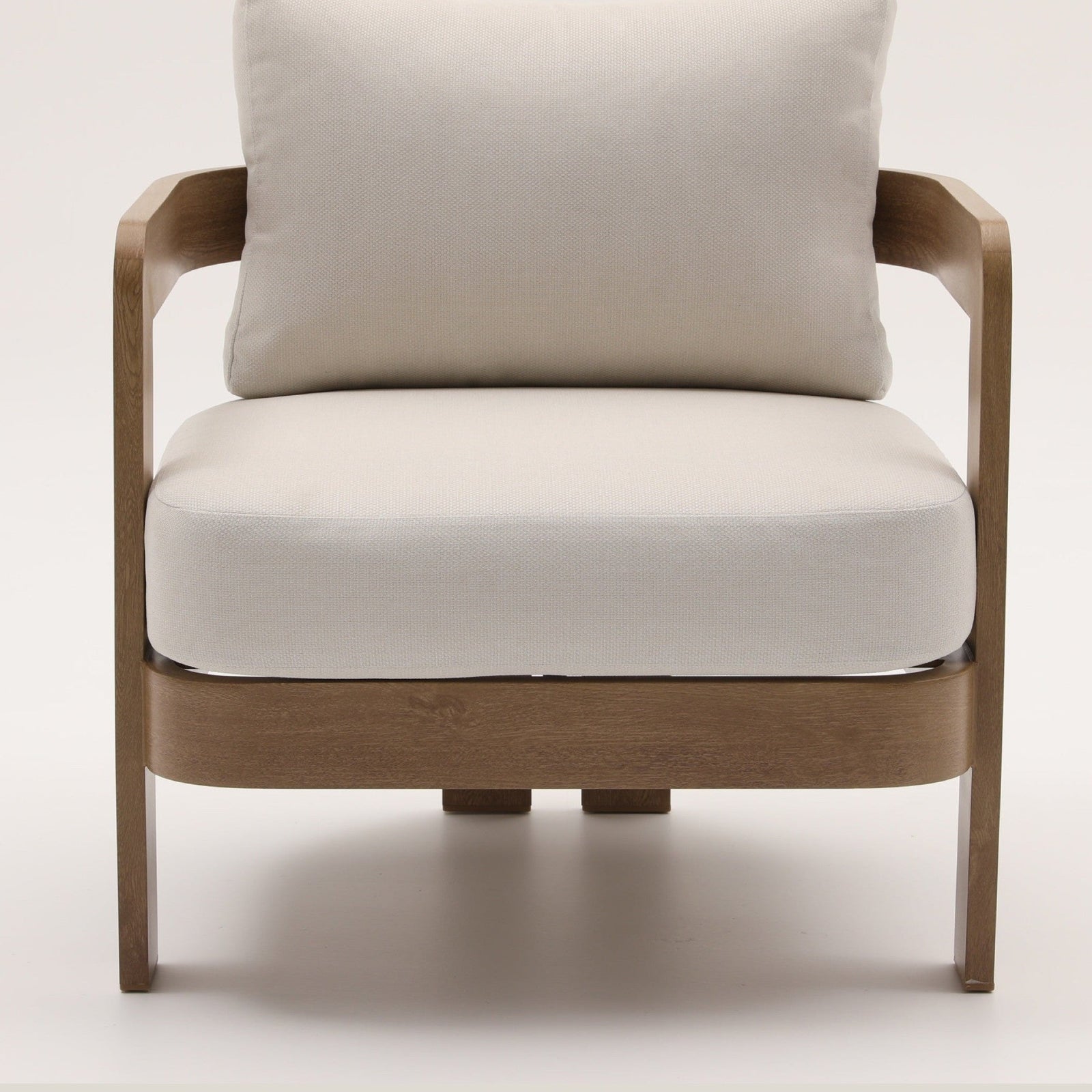 Dala Lounge Chair — Natural Wood