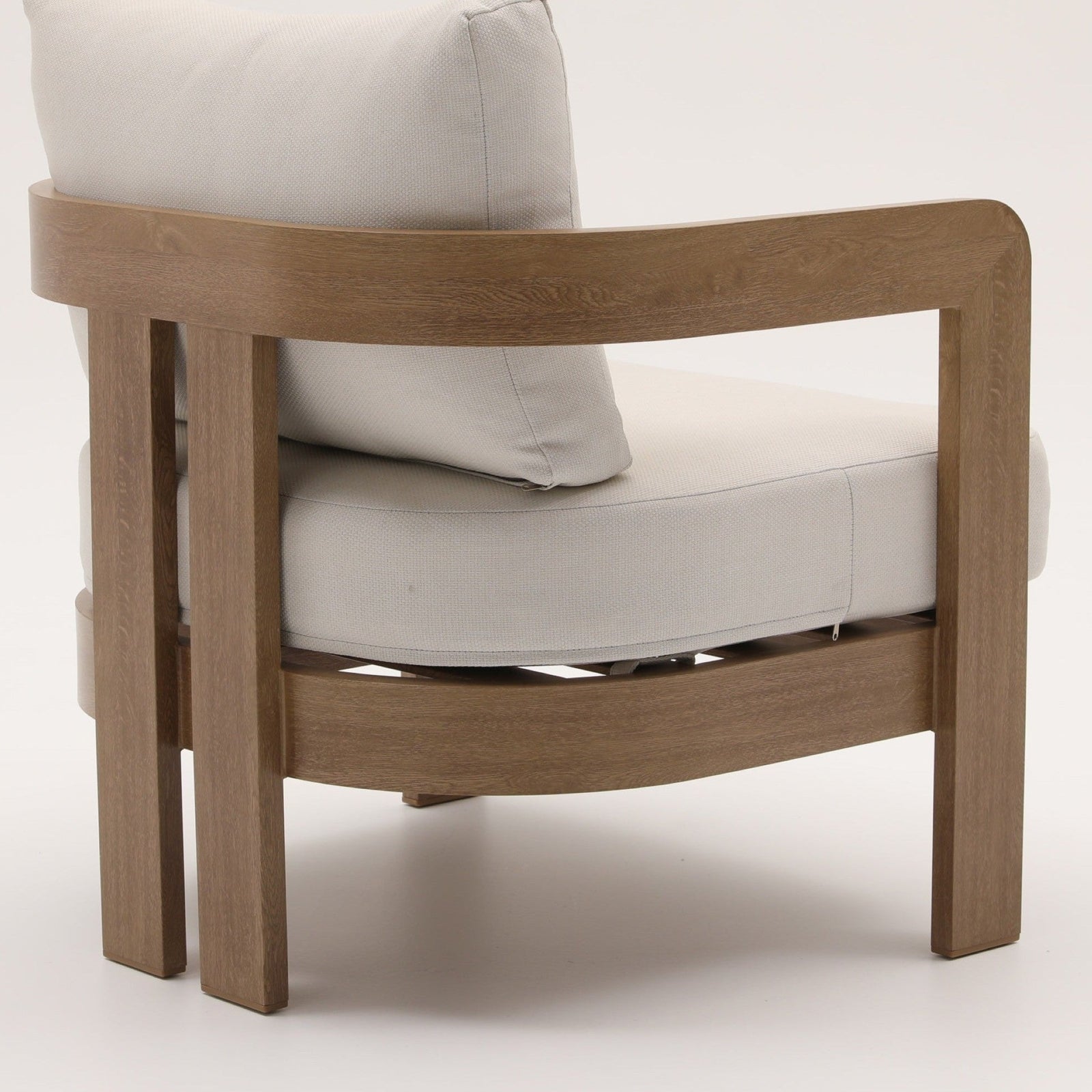 Dala Lounge Chair — Natural Wood