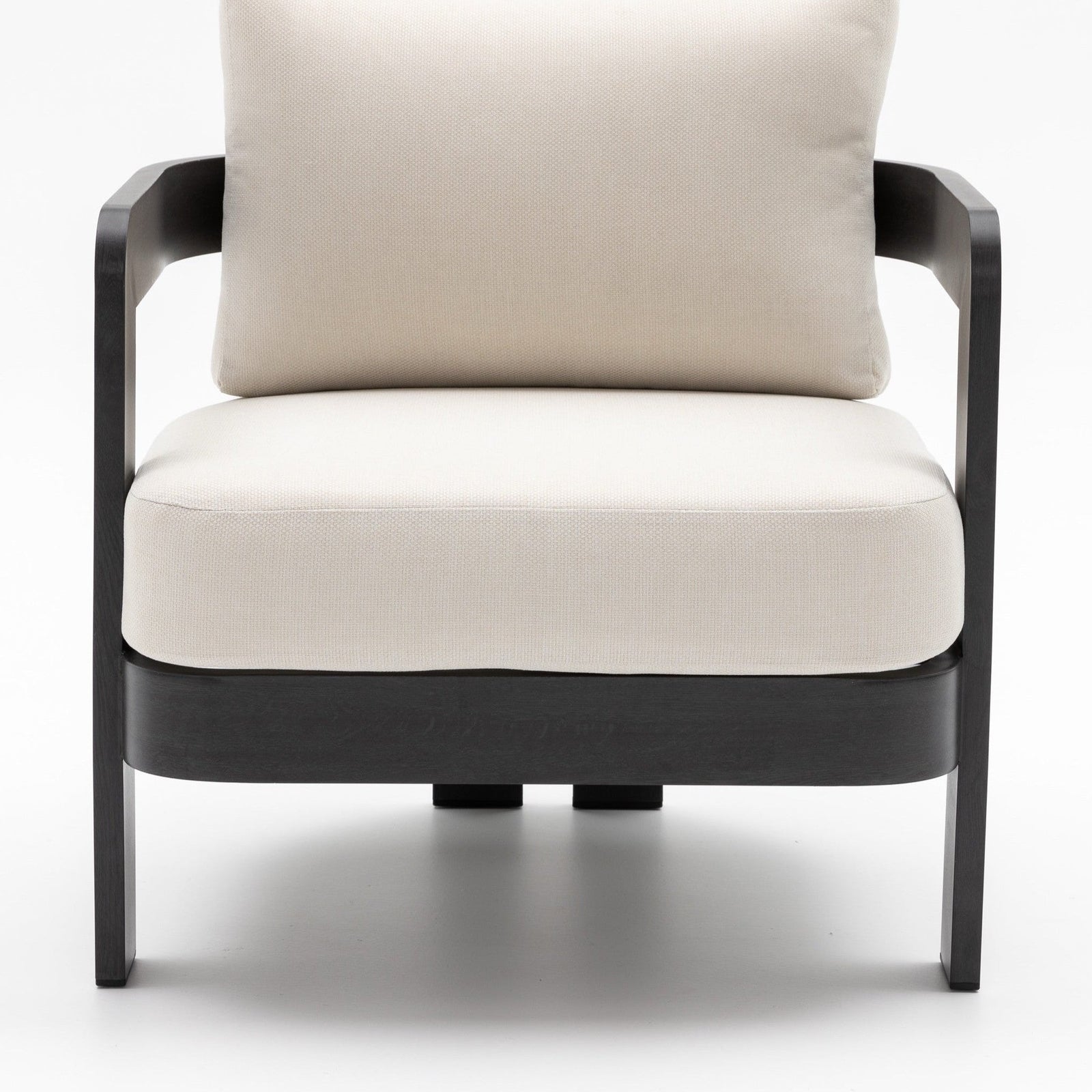 Dala Lounge Chair — Black Wood