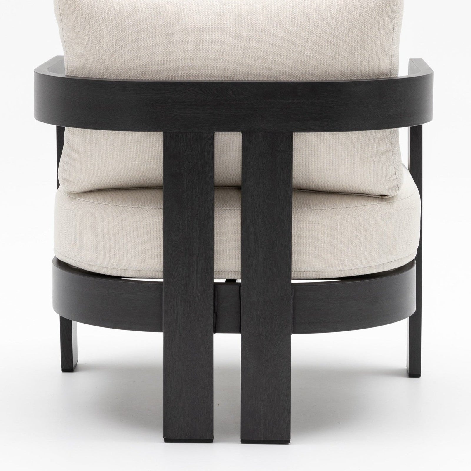 Dala Lounge Chair — Black Wood
