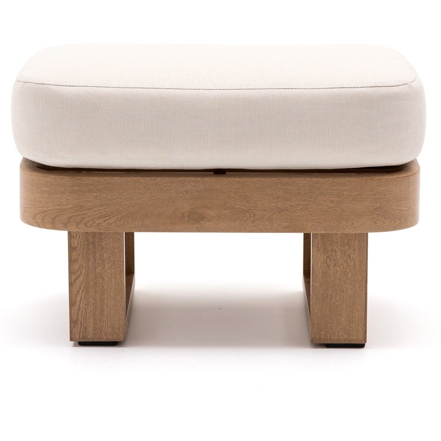 Dala Ottoman — Natural Wood