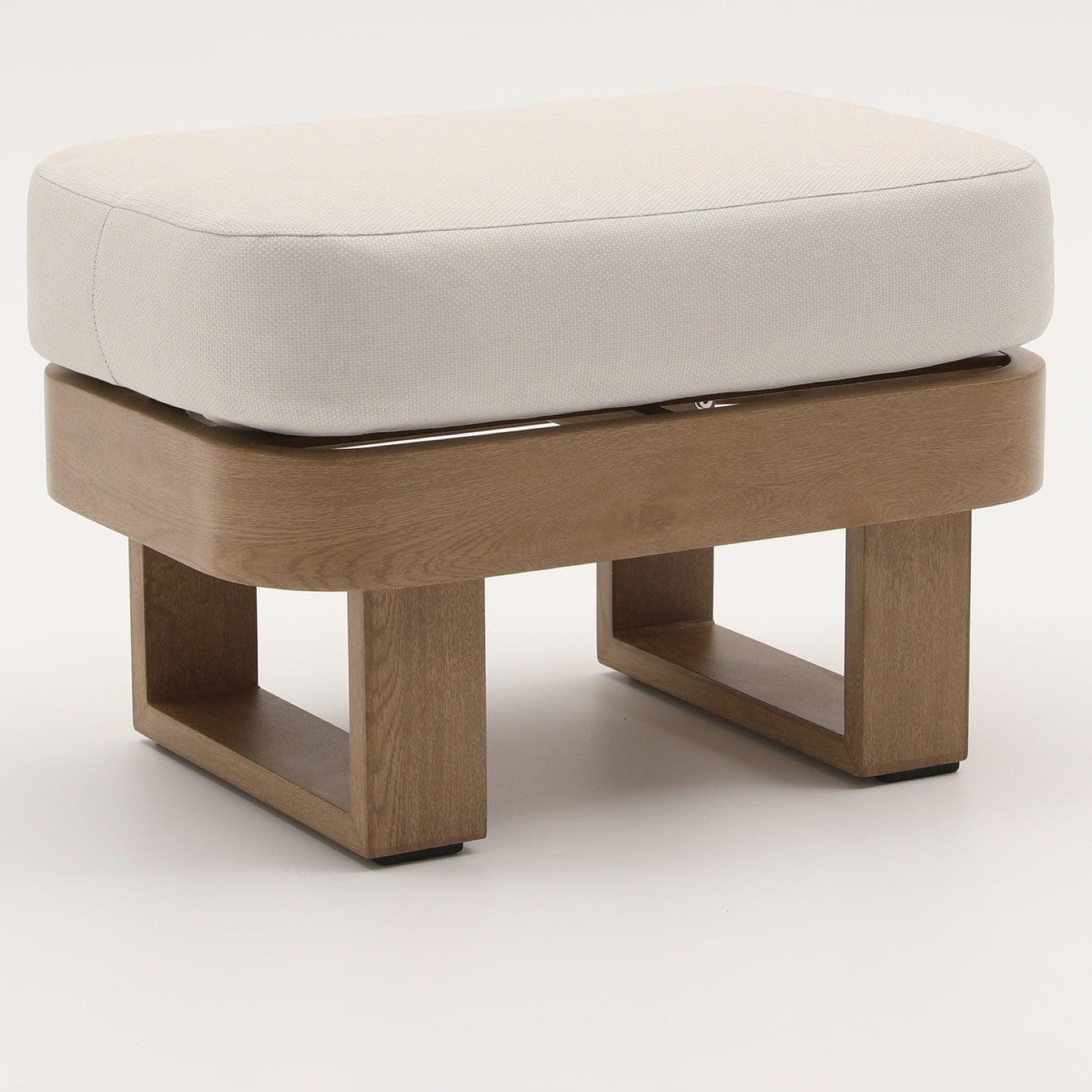 Dala Ottoman — Natural Wood
