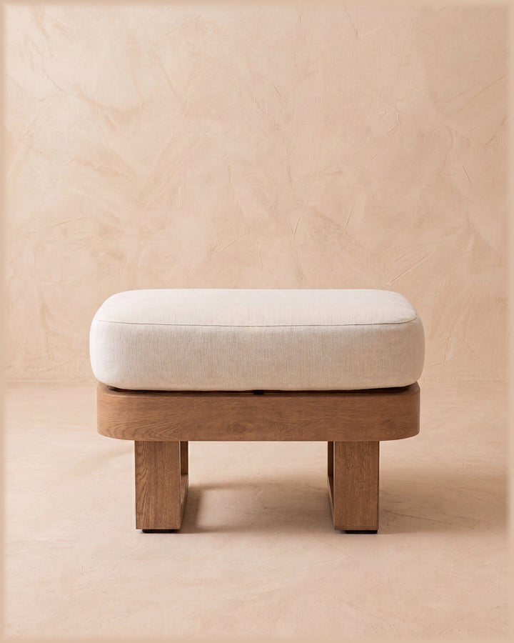 Dala Ottoman-Natural Wood