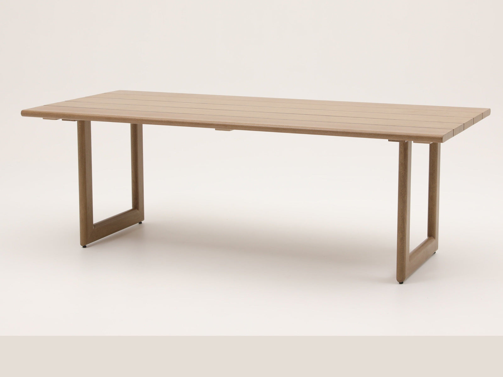 Dala Rectangular Dining Table — Natural Wood