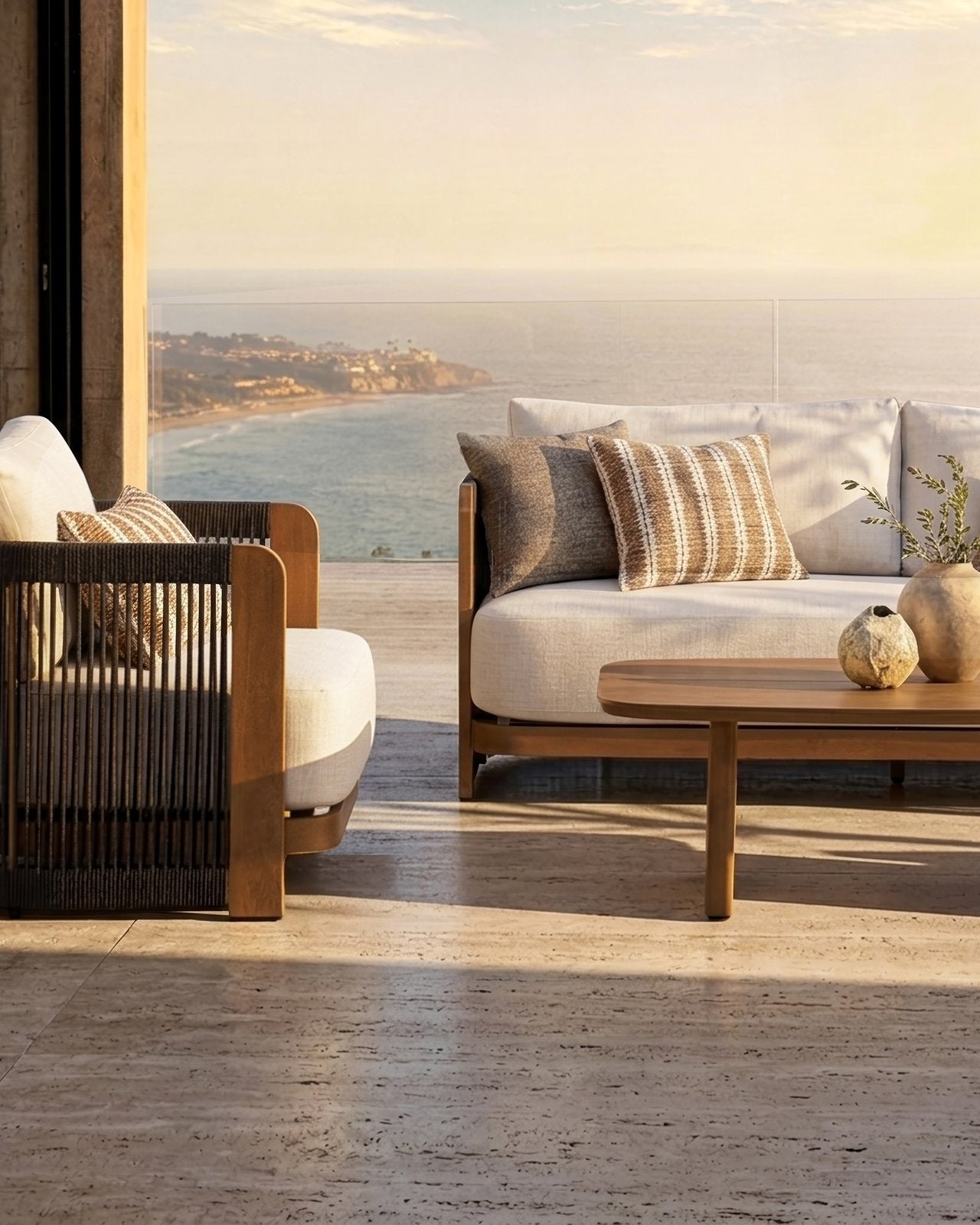 We don't sell furniture. We compose the spaces where summer happens.